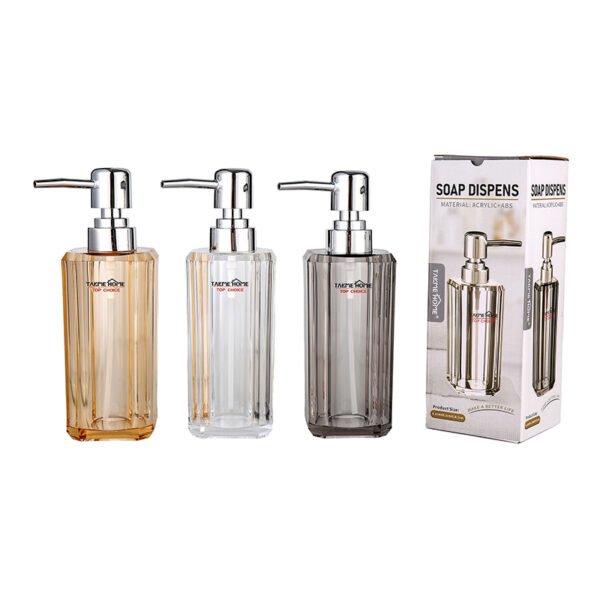 TK bathroom lotion bottle