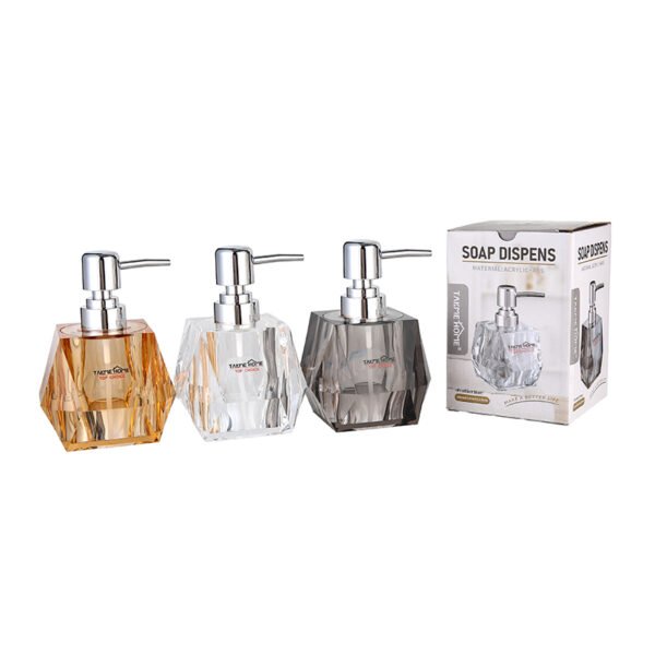 TK bathroom lotion bottle