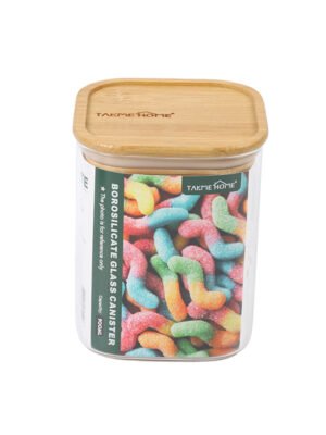 TK 750ML borosilicate glass canister&glass storage
