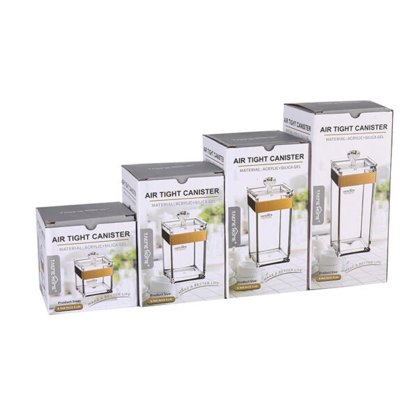 TK storage canister&acylic dispenser