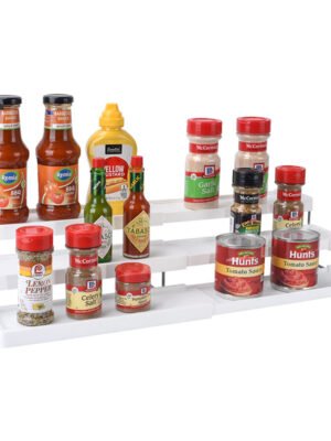 TK 3-tier expandable spice rack&spice bottle holder