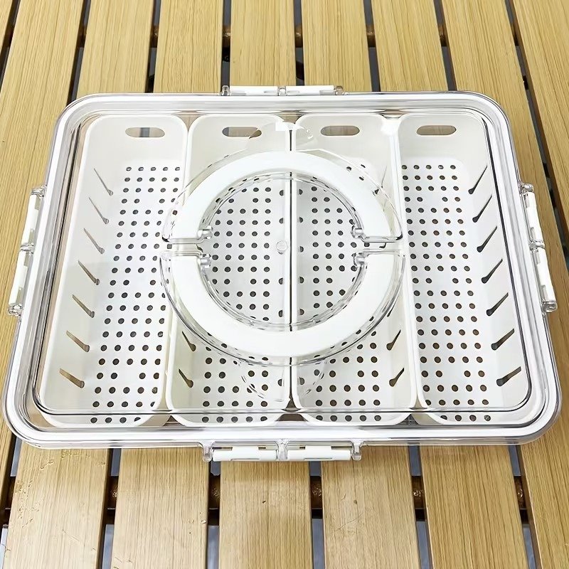 Multipurpose Transparent Storage Box