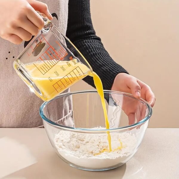 500ml Glass Measuring Cup for Accurate Cooking & Baking