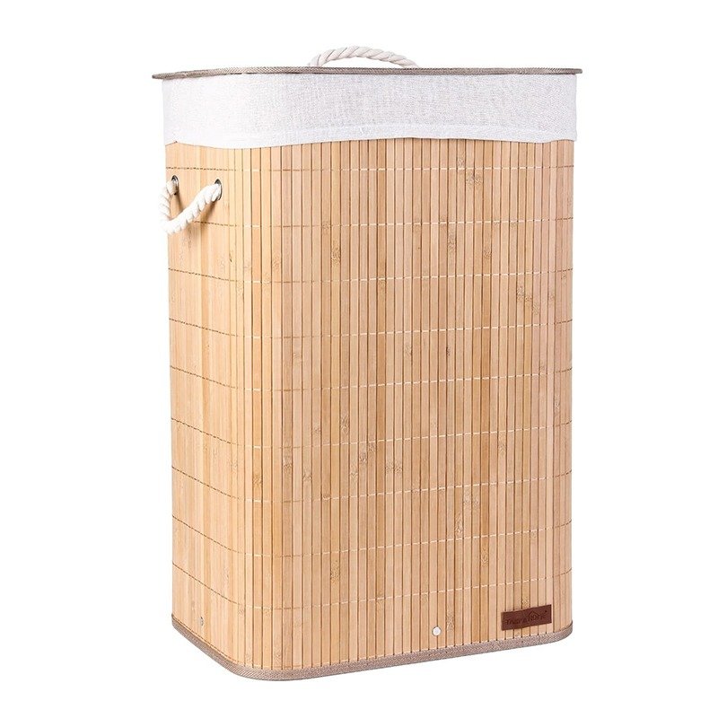 TK Bamboo Laundry Basket 65L