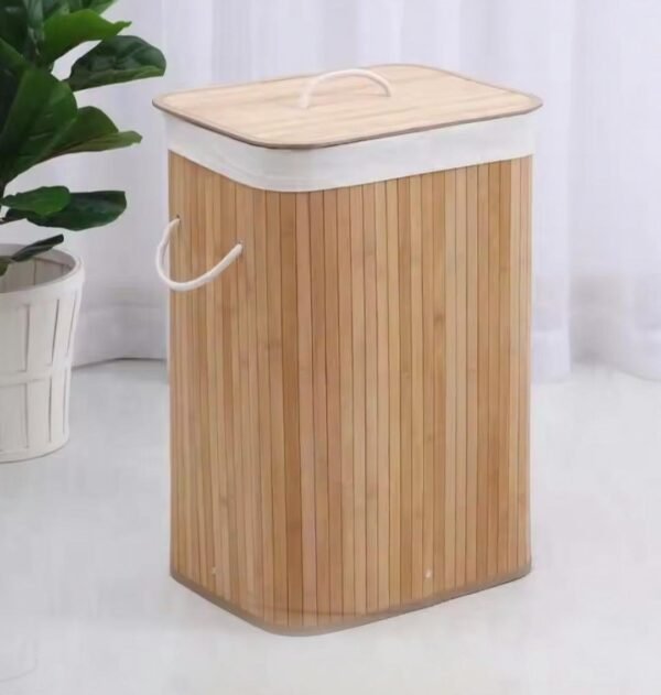 TK Bamboo Laundry Basket 65L