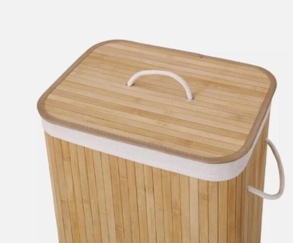 TK Bamboo Laundry Basket 65L