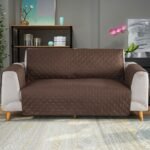 Reversible Quilted Couch Cover Sofa Protector
