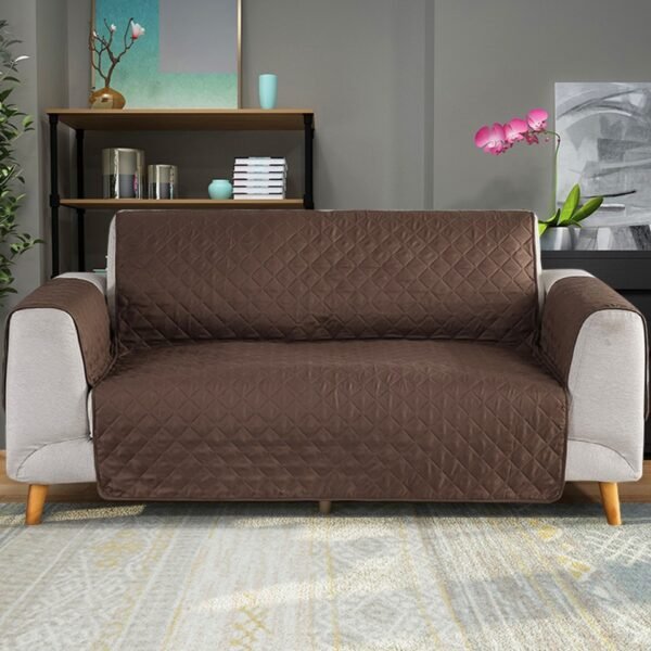 Reversible Quilted Couch Cover Sofa Protector