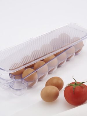 TK Plastic Egg Storage Box – Fridge Organizer