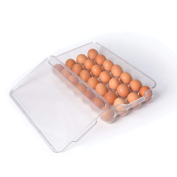 TK Plastic Egg Storage Box – Fridge Organizer