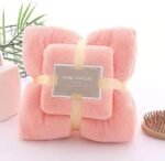 TK 2-Piece Soft Bathroom Towel Set