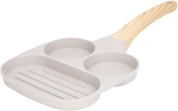Multi Section Egg Frying Pan – Non-Stick Breakfast Pan
