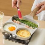 Multi Section Egg Frying Pan – Non-Stick Breakfast Pan