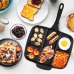 5-in-1 Multi Section Pan – Non-Stick Die-Cast Aluminum