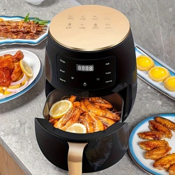 6L Digital Air Fryer 1500W – Touch Control Oil-Free Cooker
