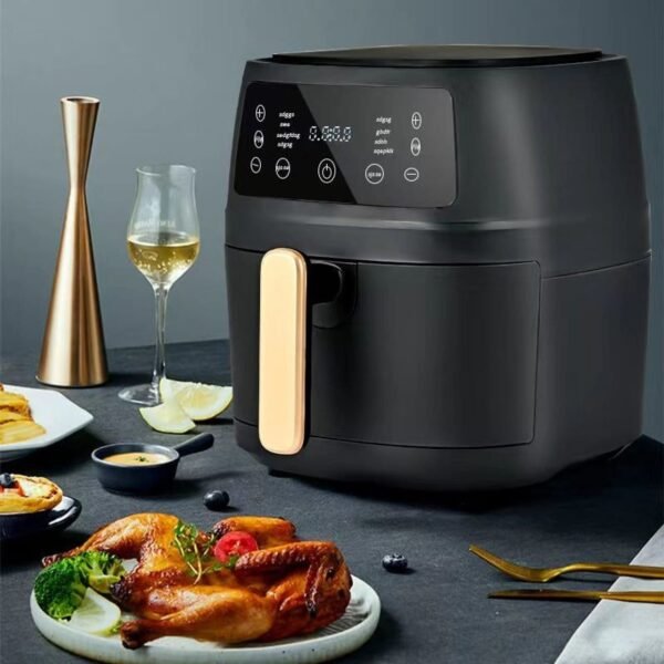TK 8L Digital Air Fryer 1400W – Touch Control Oil-Free Cooker