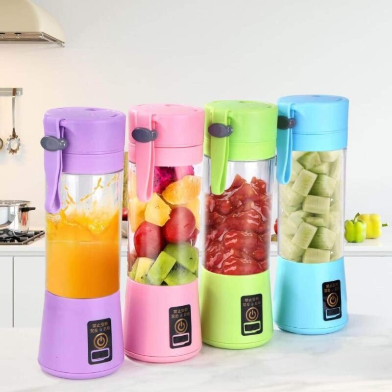 Portable On-The-Go Rechargeable Blender