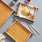 Set of 3 Bamboo Serving Trays – Multi-Size Eco-Friendly Trays