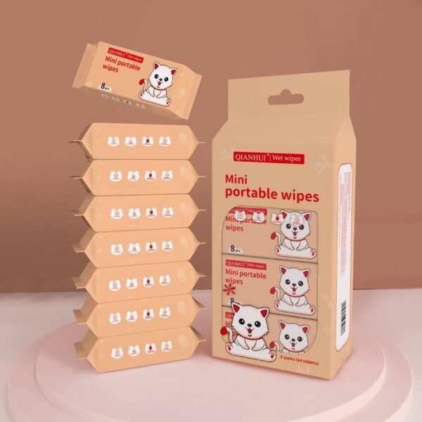 Pocket Size Mini Wet Wipes – Travel & Everyday Hygiene