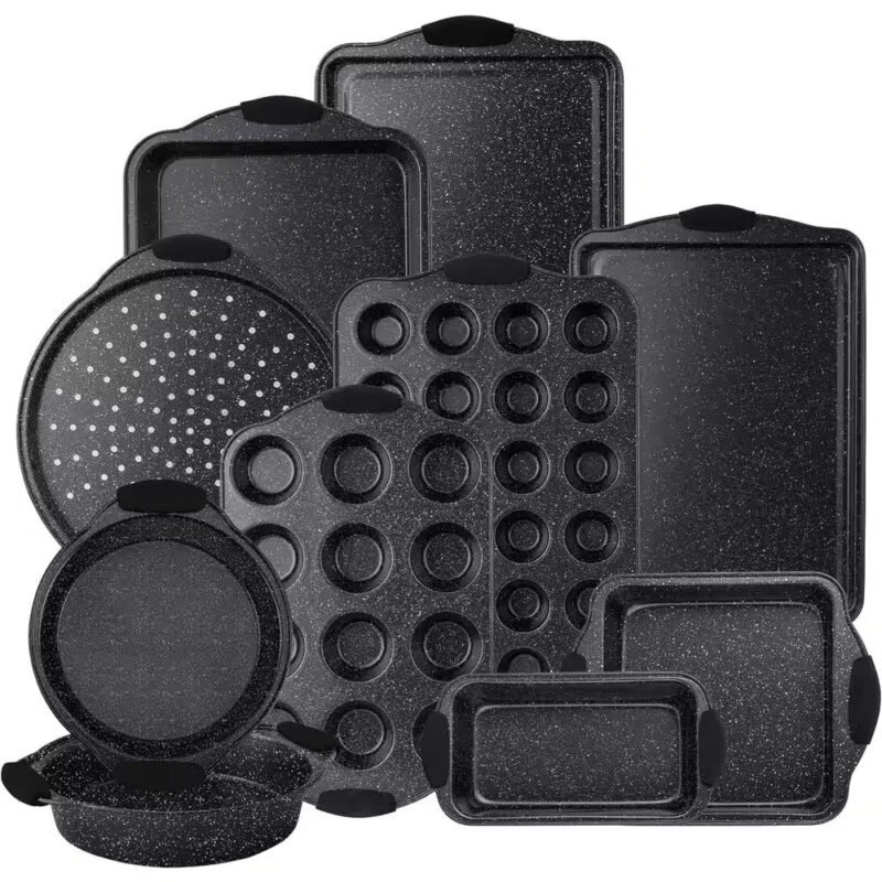 TK 10-Piece Baking Pan Set – Non-Stick Bakeware