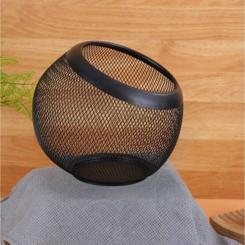 Multi Functional Mesh Metal Storage Bowl