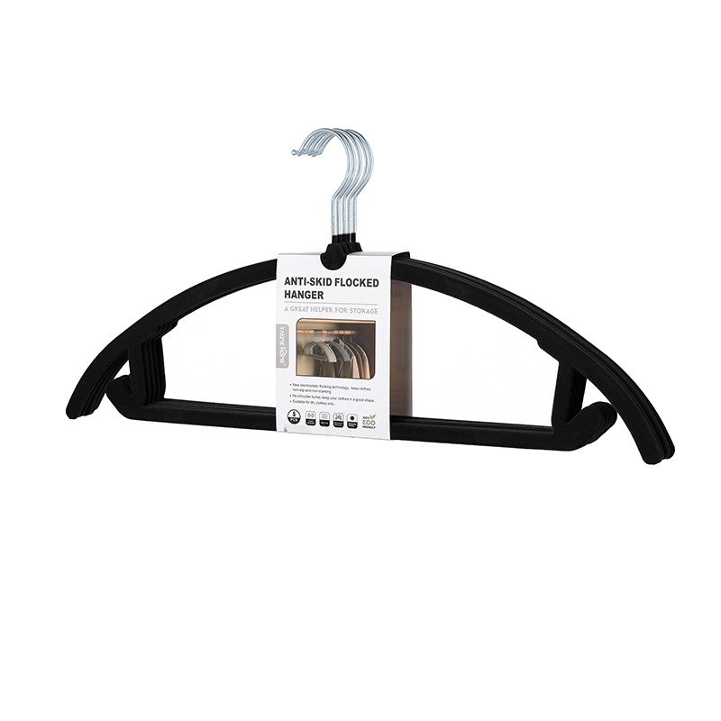 TK Velvet Non-Slip Clothes Hangers – Set of 5