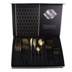 24pc Stainless Steel Cutlery Set – Flatware for 6