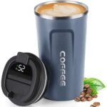 Stainless Steel Vacuum Flask – Digital Temperature Display