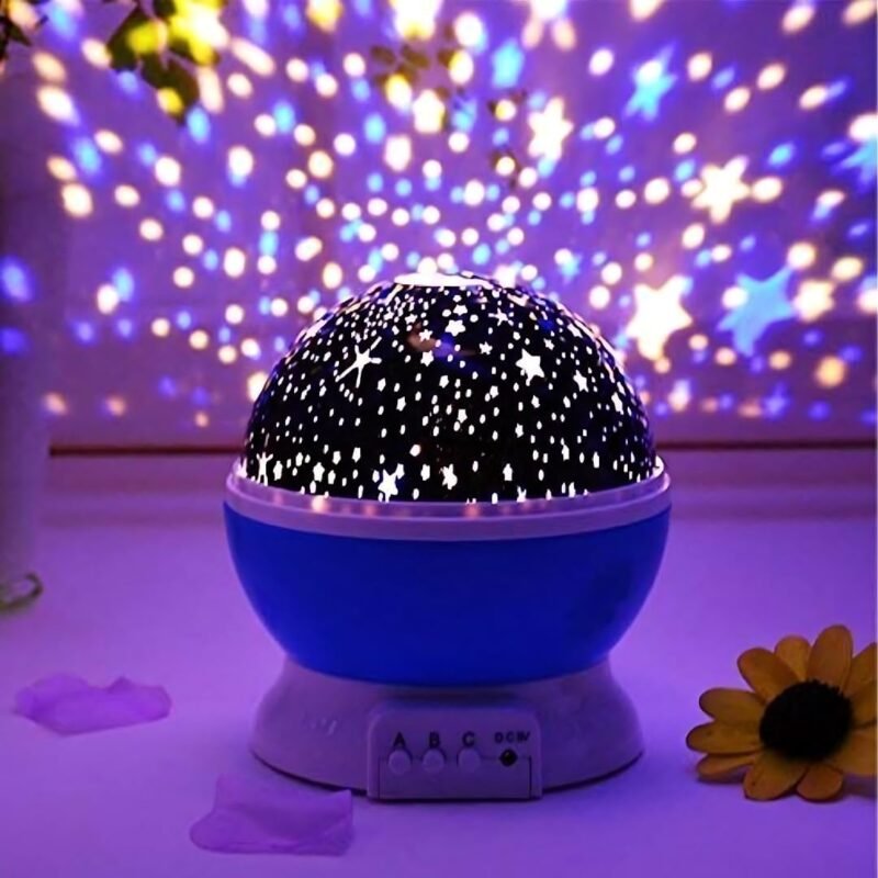 Star Master Rotating Projector – Galaxy LED Lamp