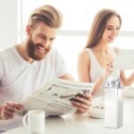 Transparent Plastic Milk Storage Bottle 1000ml