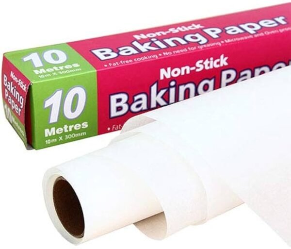 Non-Stick Baking Paper Roll – Heat Resistant, Multipurpose Kitchen Liner