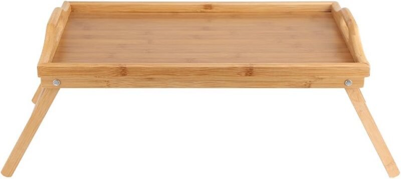 TK Foldable Bamboo Bed Tray Table