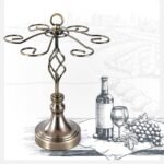 Countertop Wine Glass Holder – Iron Glass Rack