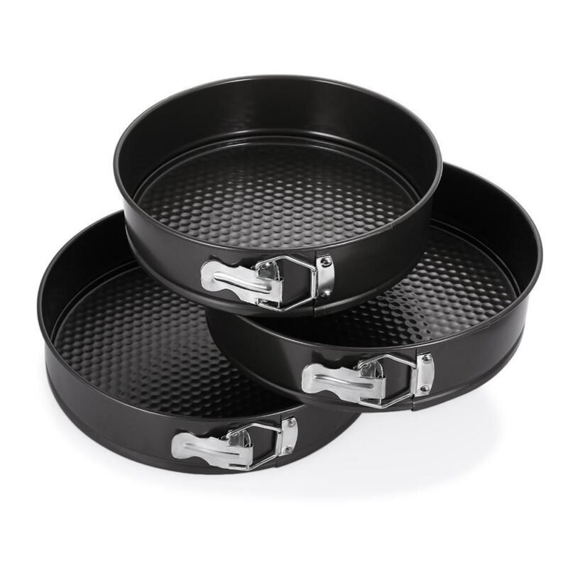 3 Piece Round Cake Mold Set