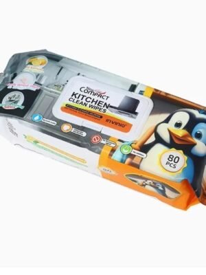 80pcs Kitchen Cleaning Wipes – Multipurpose Disposable Wipes