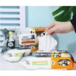 80pcs Kitchen Cleaning Wipes – Multipurpose Disposable Wipes