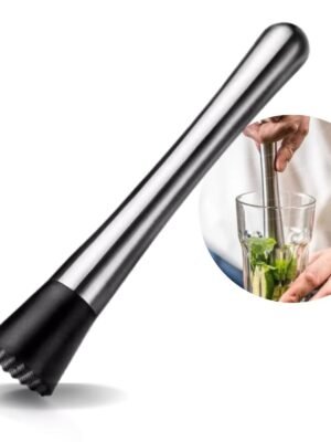 Multi-Function Stainless Steel Muddler – Bar & Cocktail Tool