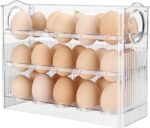 30-Egg Multi-Layer Stackable Fridge Storage Box