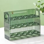 30-Egg Multi-Layer Stackable Fridge Storage Box