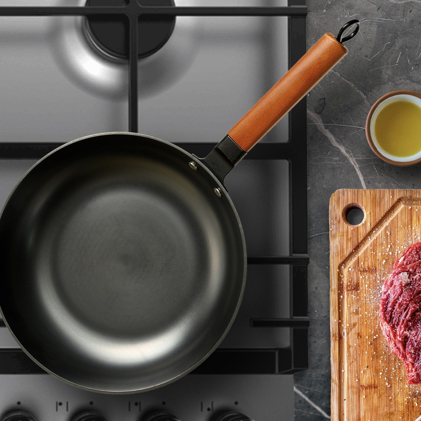 TK Non-Stick Fry Pan – Aluminum Cooking Pan for All Hobs