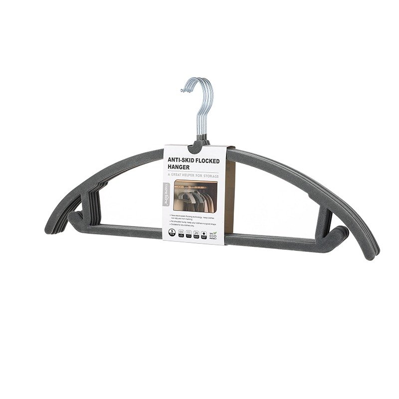 TK Velvet Non-Slip Clothes Hangers – Set of 5