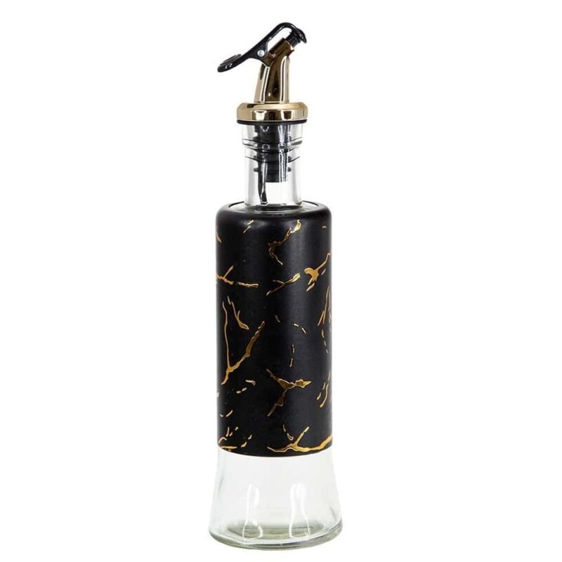 Marble Pattern Oil & Vinegar Bottle