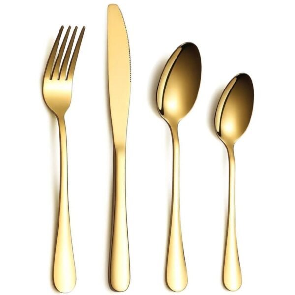 TK Premium Heavy Grade Stainless Steel Cutlery Set – Kitchen Essentials
