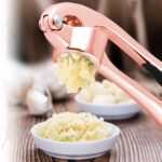 TK Stainless Steel Garlic Press – Ergonomic Kitchen Tool
