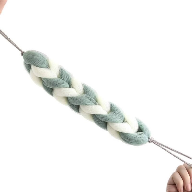 Long Bath Body Scrubber – Exfoliating Back Strap