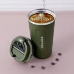 Stainless Steel Vacuum Flask – Digital Temperature Display