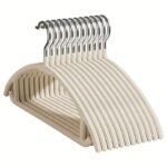 TK Velvet Non-Slip Clothes Hangers – Set of 5