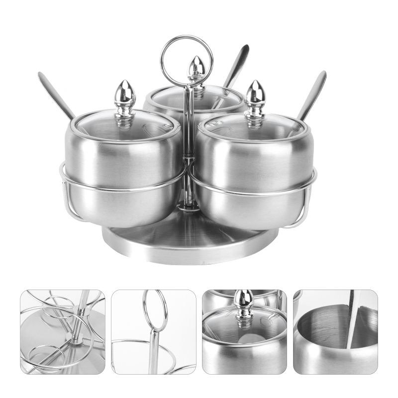 Rotating Spice Rack 3 Piece