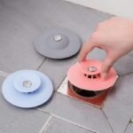 Silicone Drain Stopper & Hair Catcher – Anti-Clog Plug