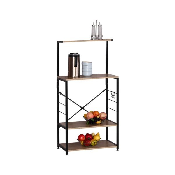 TK Kitchen Storage Shelf – Microwave & Appliance Organizer Rack